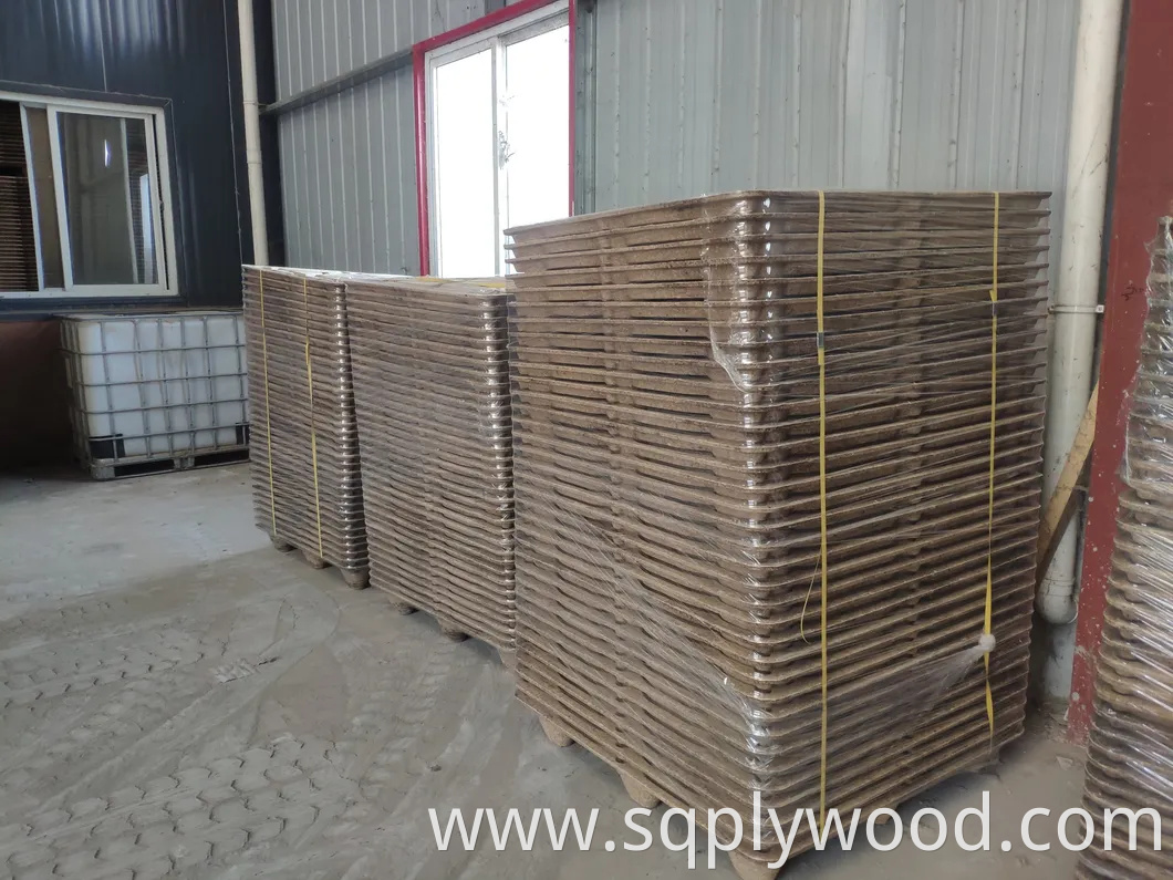 Fumigation-Free Nestable Compressed Wood Pallet